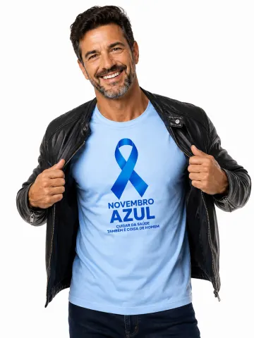 Camiseta Novembro Azul - FAP